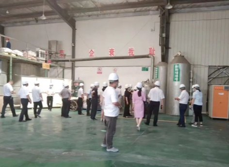 湖南省人大黨委會(huì)黨組副書(shū)記、副主任謝建輝調(diào)研蒞臨錦勝科技開(kāi)展立法調(diào)研